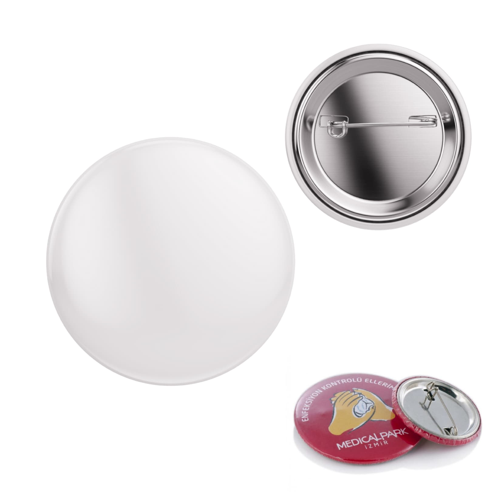 BP007 İğneli Buton Rozet