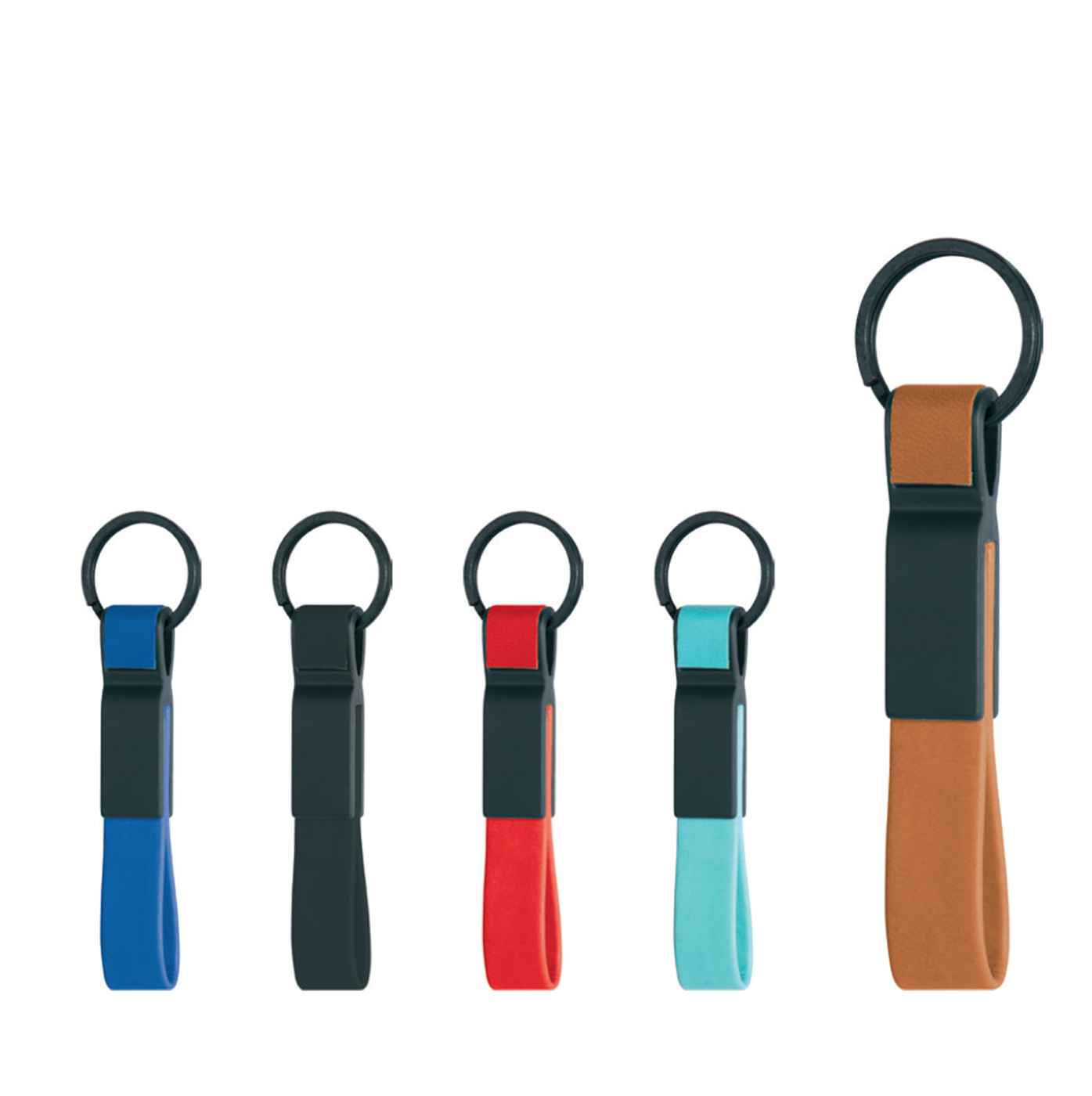 BP070 Metal ve Deri Anahtarlık