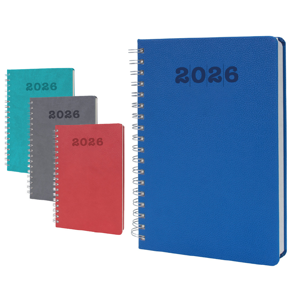 BP1004 Termo Deri Kapaklı Spiralli Ajanda