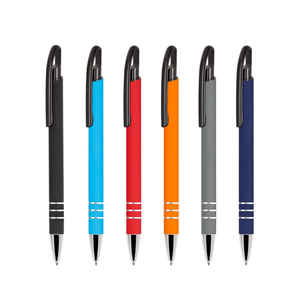 BP162 Metal Rubber Tükenmez Kalem