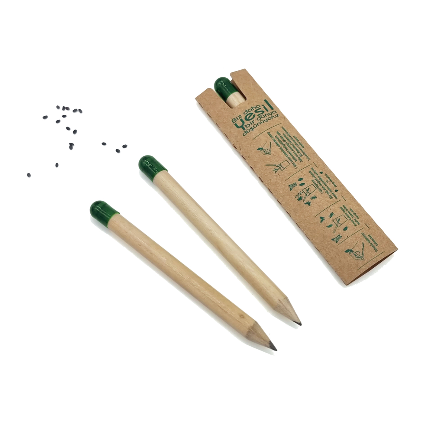 BP199 Yarım Boy Tohumlu Kurşun Kalem