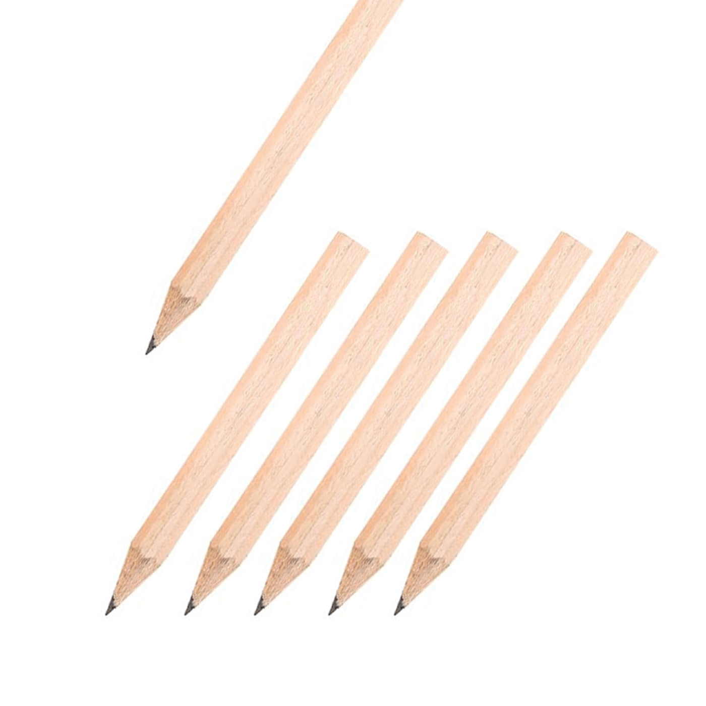 BP203 Yarım Boy ve Köşeli Naturel Kalem