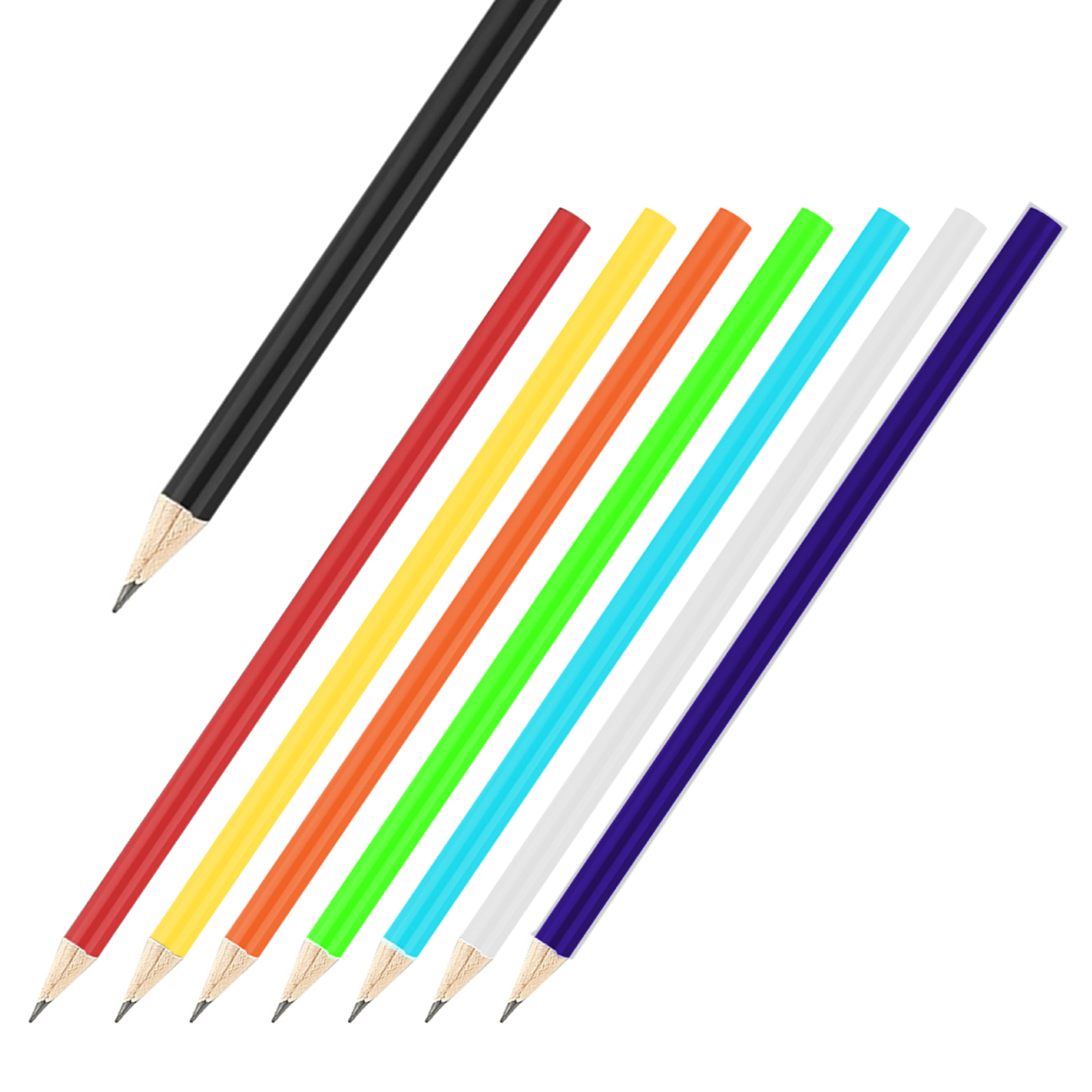 BP212 Renkli Gövde Yuvarlak Kurşun Kalem