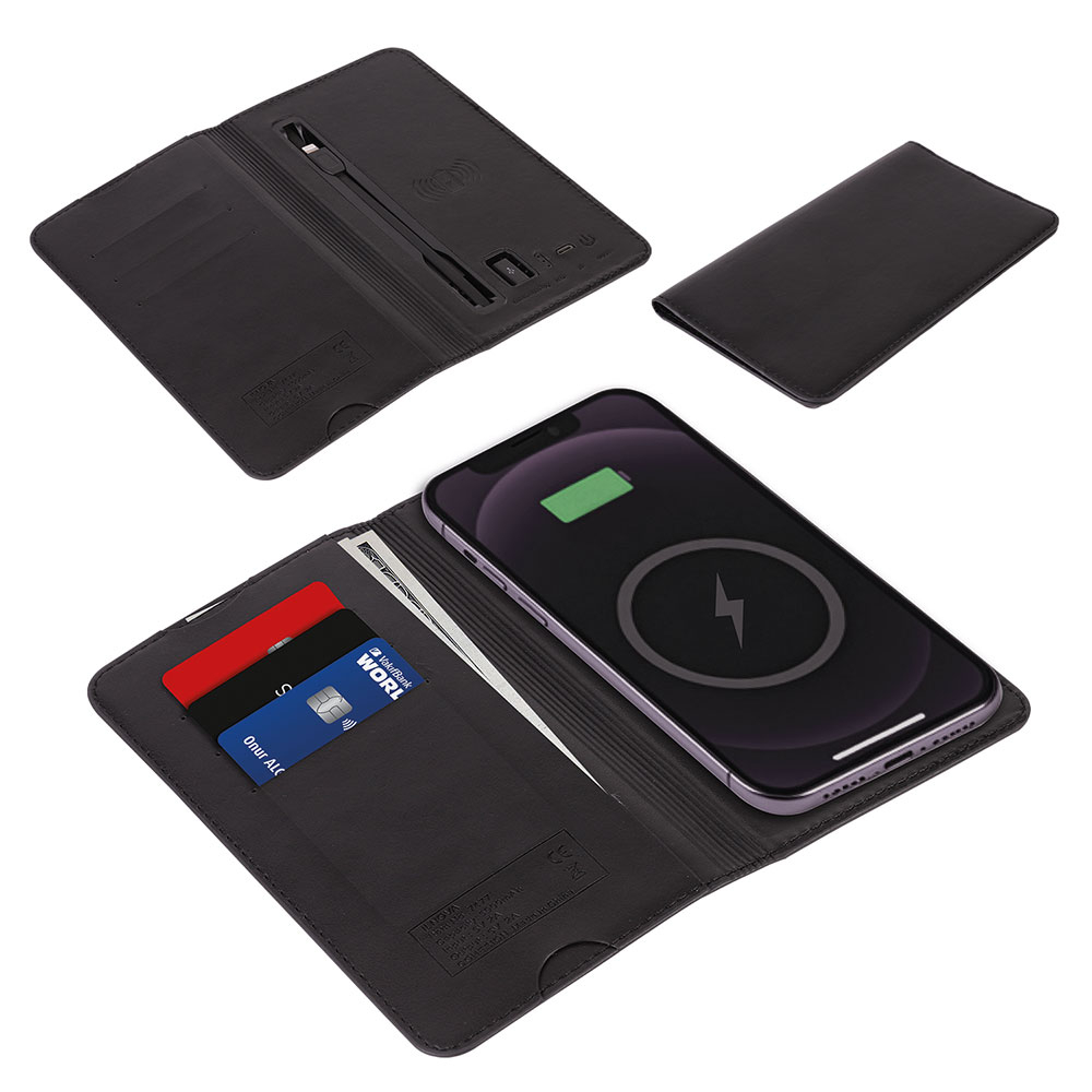 BP3012 Powerbank 5000 mAh Wireless Cüzdan