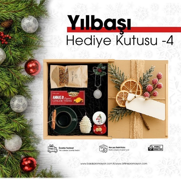 Y4 Yılbaşı Hediye Kutusu